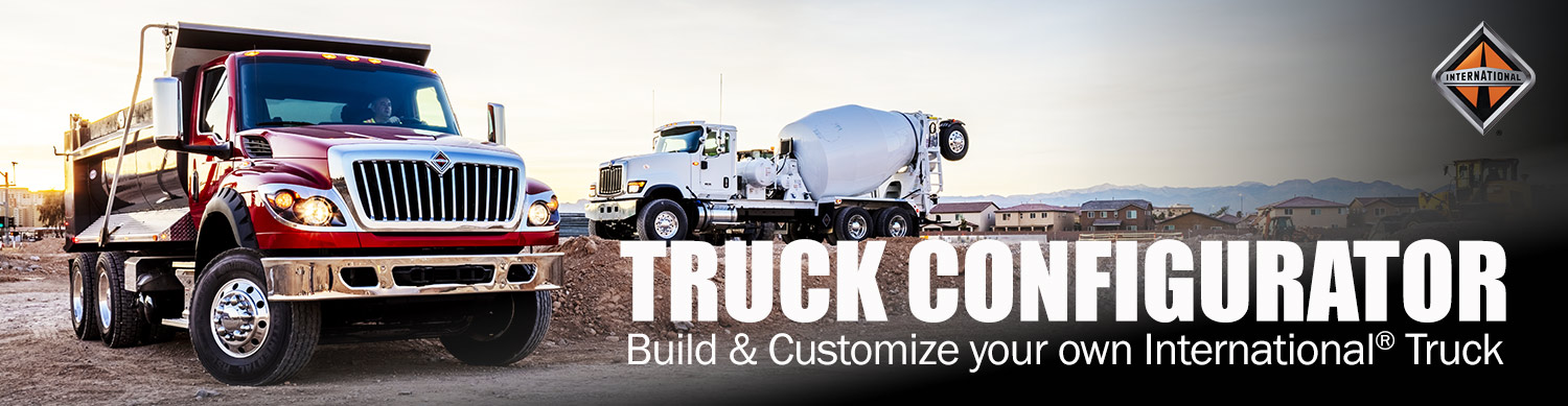 Use our online truck builder tool to build your own custom International Truck